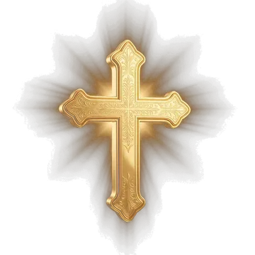 Cruz Dorada Sagrada