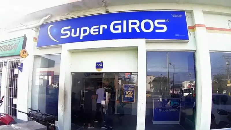 Imagen de archivo de un establecimiento de SuperGiros; no es una fotografía de la ganadora
